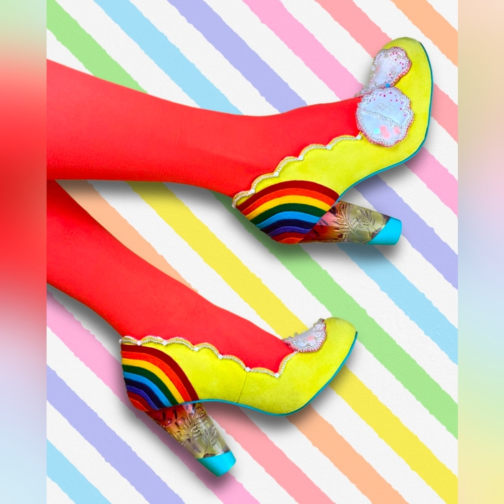 Irregular Choice Shirley Bass, Yellow - Picture 2 of 6